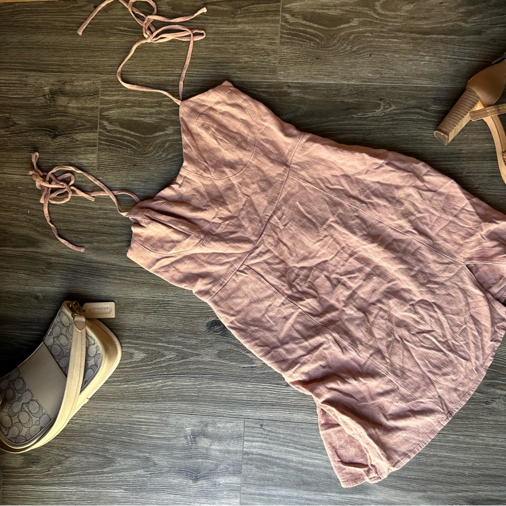 Aeropostale Light Pink Casual Dress - Picture 5 of 5